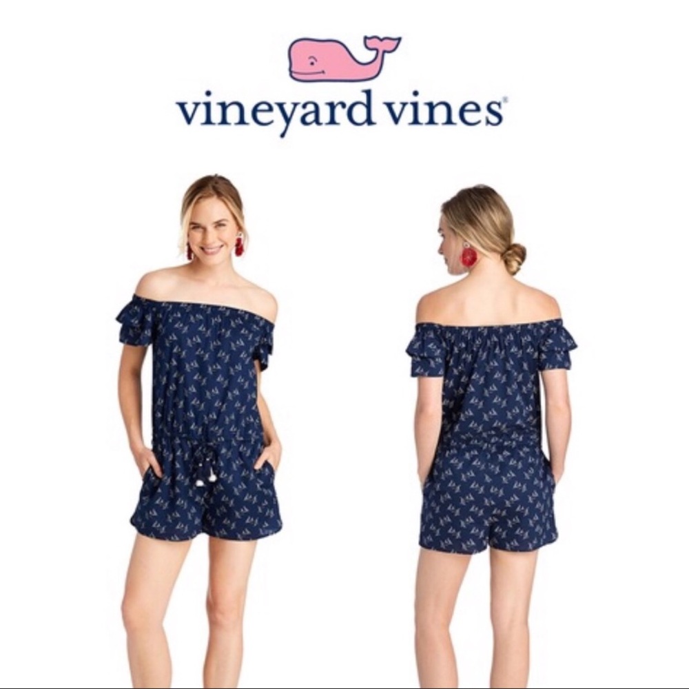 Vineyard Vines Ladies’ Sailboat Romper